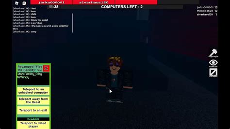 Roblox Flee the Facility Script ਲਈ ਪ੍ਰਤੀਬਿੰਬ ਨਤੀਜਾ