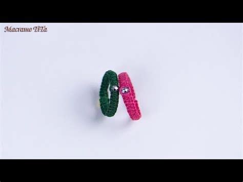 Afbeeldingsresultaten voor Macrame Ring Tutorial