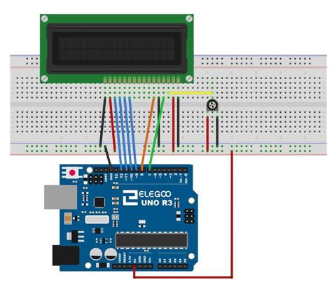 Toradh íomhá ar LCD-screen Circuit Diagram