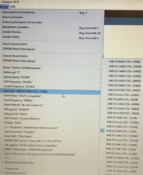 Toradh íomhá ar Esp8266 Upload