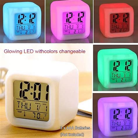 Image result for Color Changing Alarm Clock