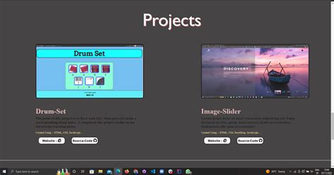 Toradh íomhá ar CSS Mini Projects