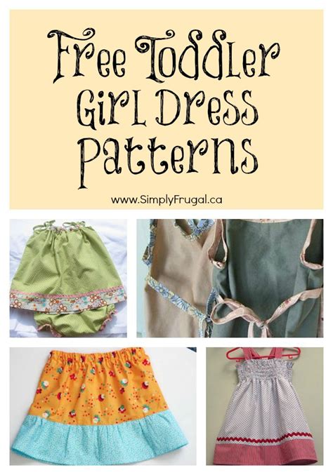 Afbeeldingsresultaten voor Toddler Dress Patterns