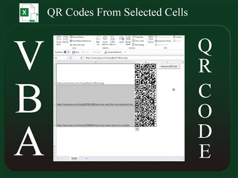 Image result for How to Generate QR Code in Excel Sheet Free Download VBA Text