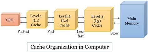 تصویر کا نتیجہ برائے Level 1 Cache Memory Diagram