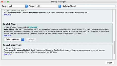 ESP Easy MQTT に対する画像結果