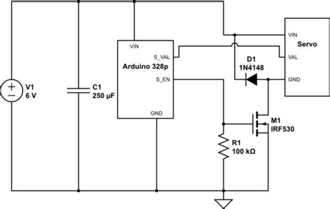 Image result for 6V Servo with Arduino