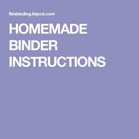Image result for How to Use Binder