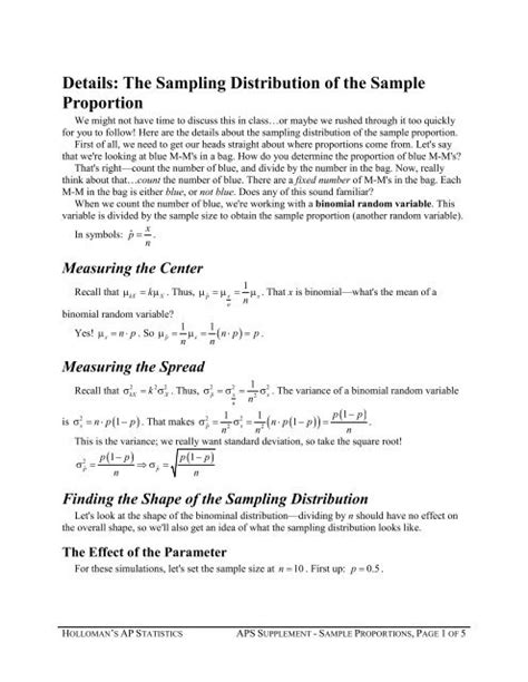 Image result for Sampling Distribution of Sample Mean and Proportion