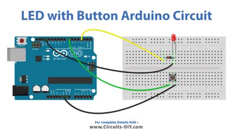 Afbeeldingsresultaten voor Arduino Uno LED with Push Button