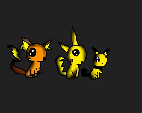 Image result for Full Evolution of Pikachu