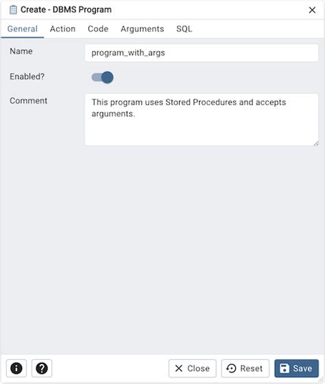 DBMS Short Program に対する画像結果