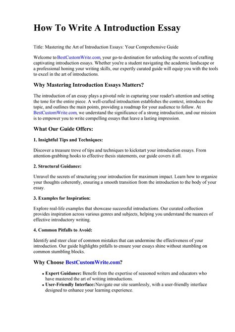 Image result for How to Write an Essay Introduction