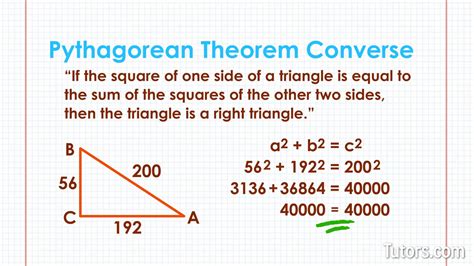 Image result for Inverse Pythagorean Theorem