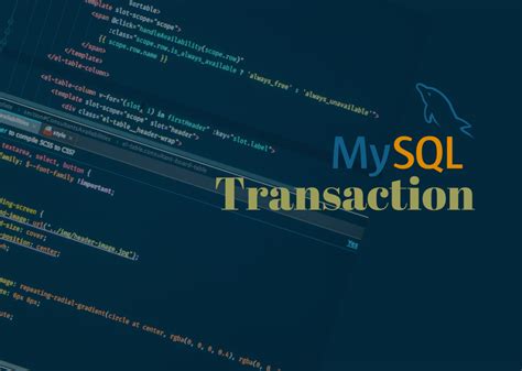 Toradh íomhá ar MySQL Transaction