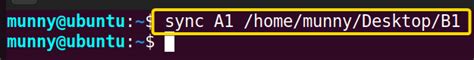 Toradh íomhá ar Db2sync Command Linux