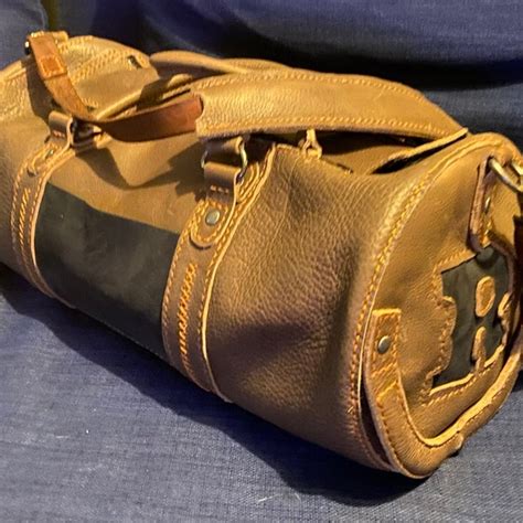 Toradh íomhá ar Leather Duffle Bag Pattern