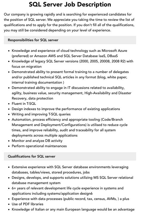 Image result for SQL Server Job Summary