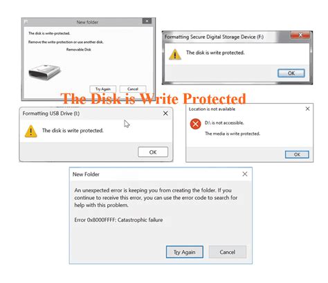 Image result for Disk Media Write Protected