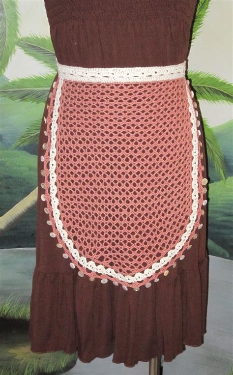 Afbeeldingsresultaten voor Filet Crochet Apron