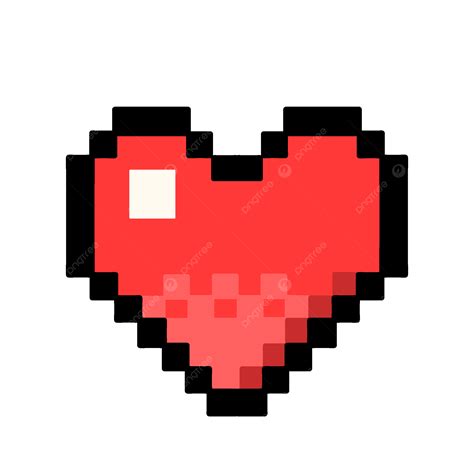 Image result for 8-Bit Heart Graphic PNG