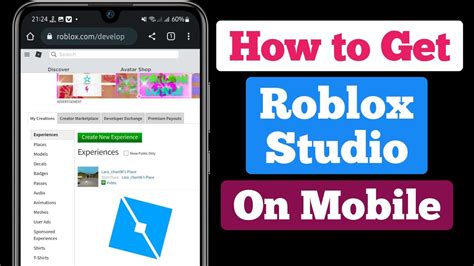 Toradh íomhá ar Mobile Studio Create Roblox