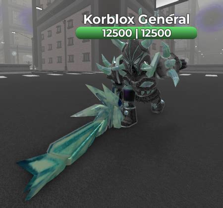 Image result for Korblox General Variant