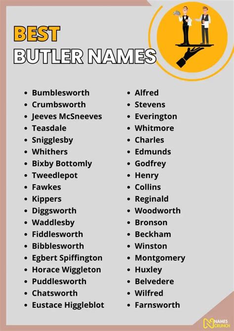 Wednesday Butler Name に対する画像結果