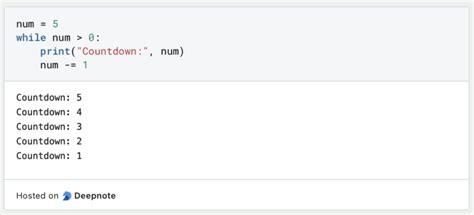 Toradh íomhá ar while-Schleife Python