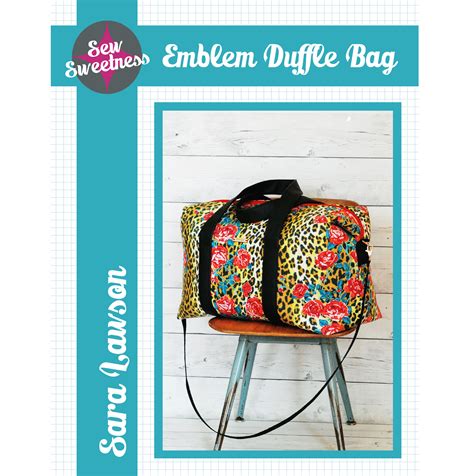 Toradh íomhá ar Leather Duffle Bag Pattern