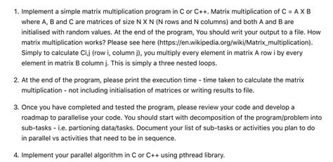 Image result for Write a Program for Matrix Multiplication in C++
