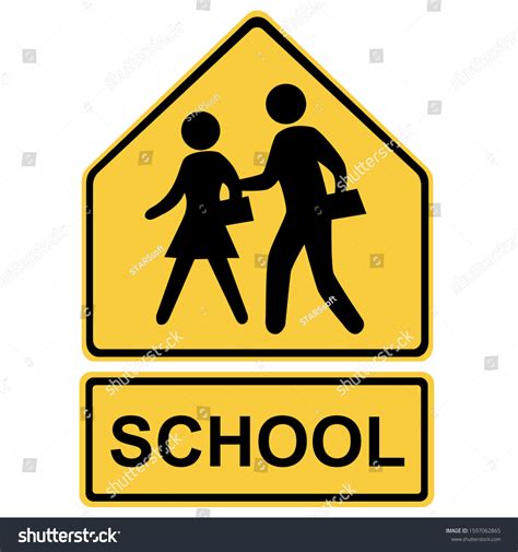 Image result for School Crossing Road Sign