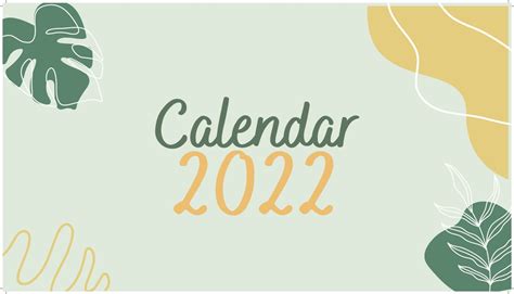 Image result for Digital Calendar 2022