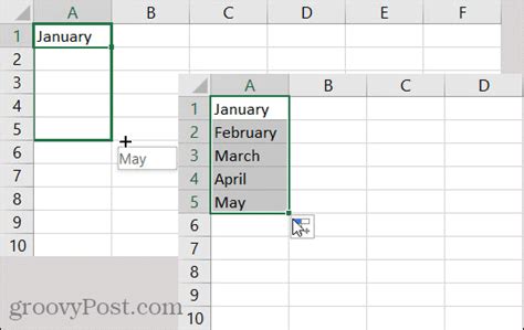 Image result for How to Fill in Months in Excel