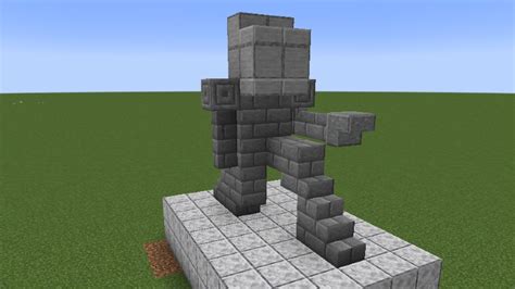 Image result for How to Build Command Block Statue in Minecraft