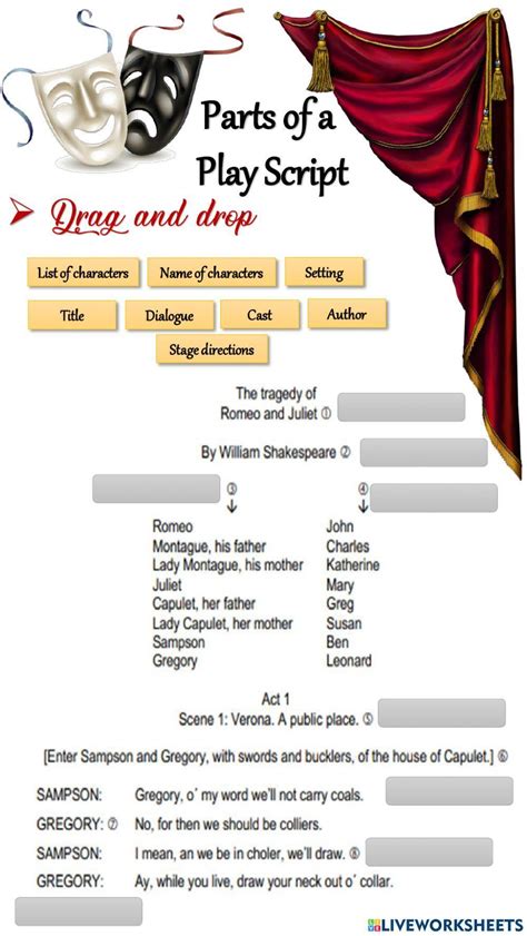 Image result for Definition of a Play Script