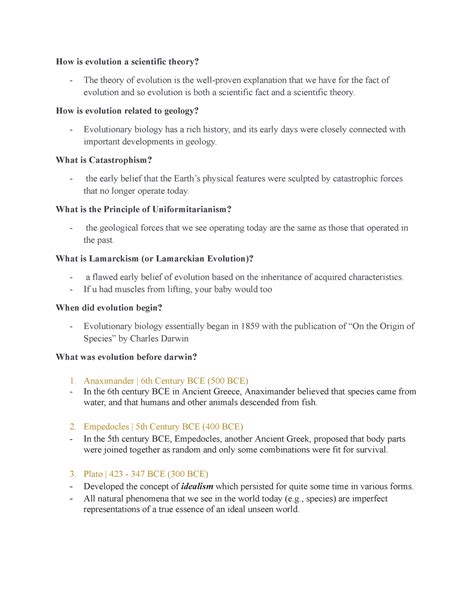 Image result for Scientific Theory of Evolution