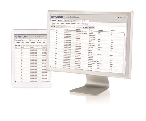 Toradh íomhá ar Avigilon Access Control Manager