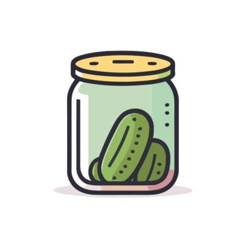 Image result for Pickle Jar SVG