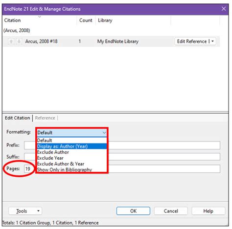 Image result for Endnote In Text Citation