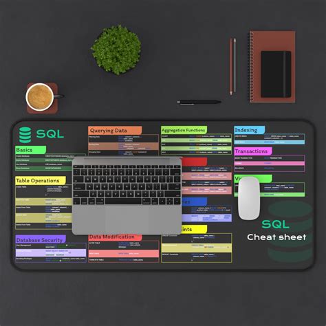 Image result for SQL Cheat Sheet Desk Mat