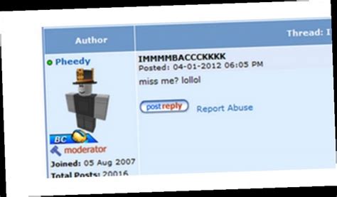 Image result for Roblox Moderators Usernames