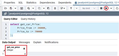 Image result for PostgreSQL Functions Examples