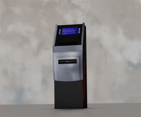 Image result for Low Poly ATM Machine