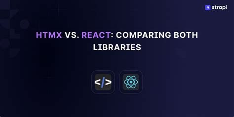 Htmx vs React に対する画像結果