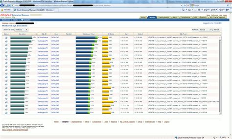 SQL Monitoring に対する画像結果