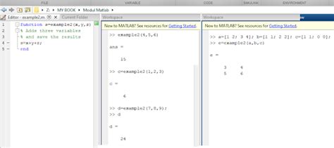 Toradh íomhá ar How to Create a Function MATLAB