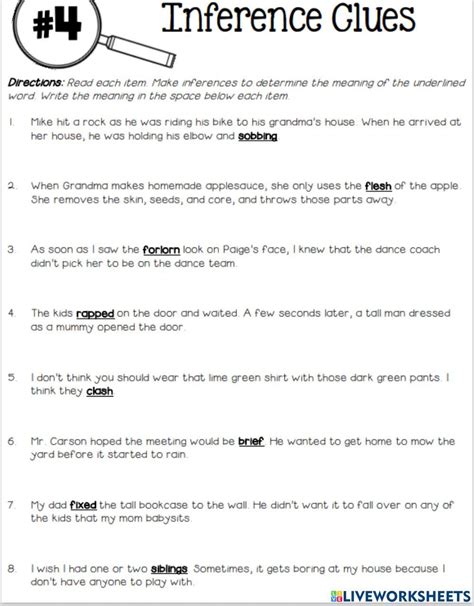 Afbeeldingsresultaten voor Inference Context Clues Examples