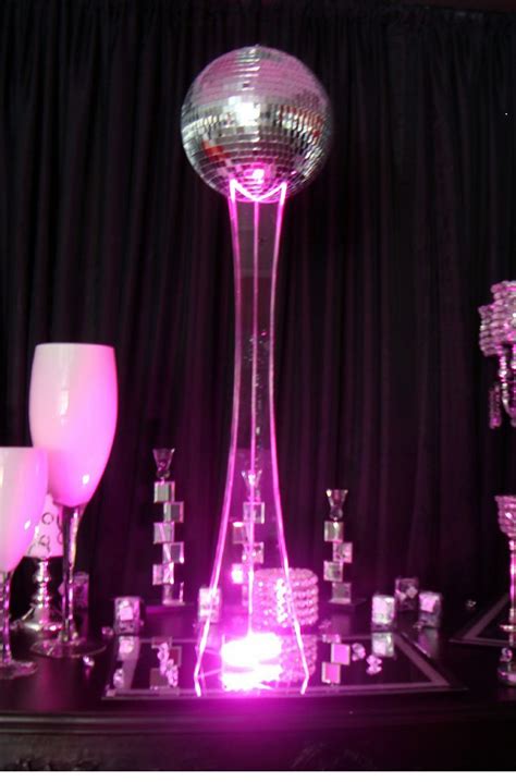 Image result for Disco Ball Table Centerpiece