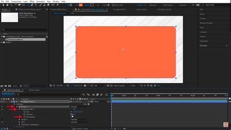 Using Round After Effect Expr に対する画像結果